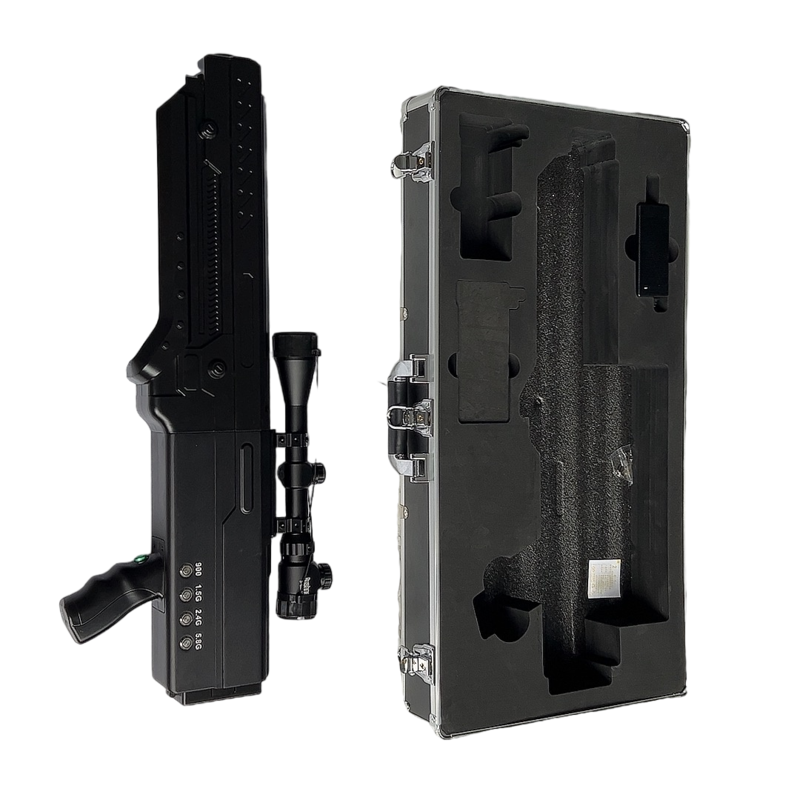  磁县手持便携式枪型低空防御反制四通道A型