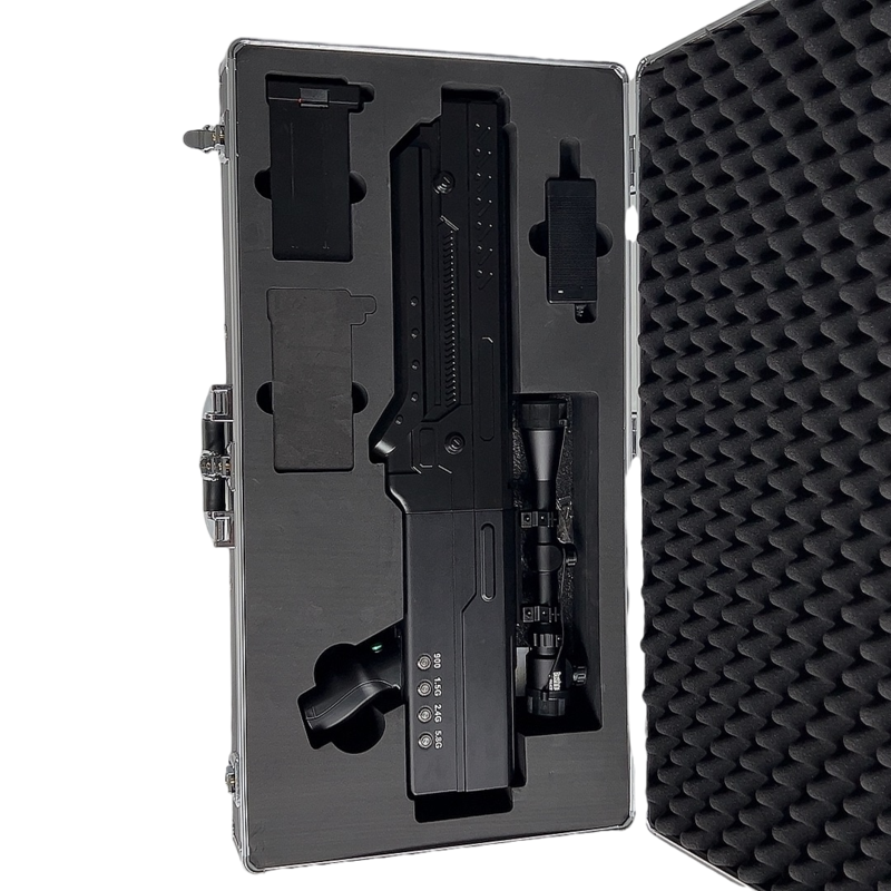  磁县手持便携式枪型低空防御反制四通道B型